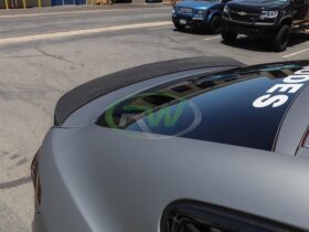 Brand: 2020-2024 BMW F16 X6 F86 X6M 3D Style CF Trunk Spoiler
