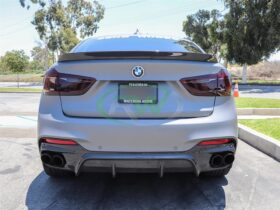 Brand: 2020-2024 BMW F16 X6 F86 X6M 3D Style CF Trunk Spoiler