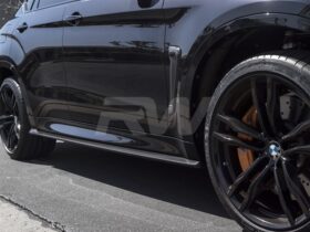 Brand: 2020-2024 BMW F16 X6 F86 X6M CF Side Skirt Extensions