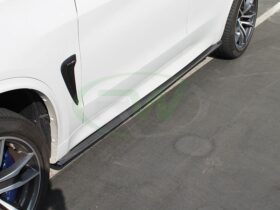 Brand: 2020-2024 BMW F16 X6 F86 X6M CF Side Skirt Extensions