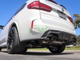 Brand: 2020-2024 BMW F85 X5M 3D Style Carbon Fiber Diffuser