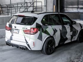 Brand: 2020-2024 BMW F85 X5M 3D Style Carbon Fiber Diffuser