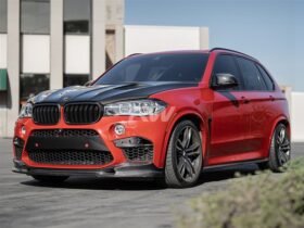 Brand: 2020-2024 BMW F85 X5M/F86 X6M 3D Style Carbon Fiber Lip