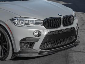 Brand: 2020-2024 BMW F85 X5M/F86 X6M 3D Style Carbon Fiber Lip