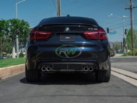 Brand: 2020-2024 BMW F85 X5M/F86 X6M Carbon Fiber Diffuser