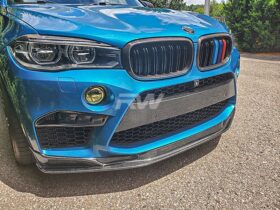Brand: 2020-2024 BMW F85 X5M F86 X6M Carbon Fiber Front Bumper Trim