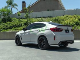 Brand: 2020-2024 BMW F86 X6M 3D Style Carbon Fiber Diffuser