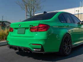 Brand: 2020-2024 BMW F8X Forged Carbon Fiber Rear Bumper Splitters