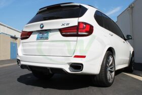 Brand: 2020-2025 BMW F15 X5 M Sport Carbon Fiber Rear Diffuser