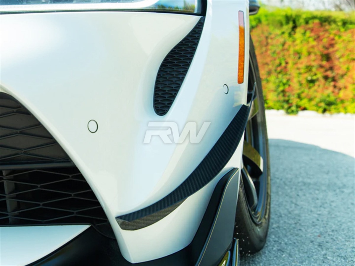 Brand: 2020-2025 Toyota 2020-2022 Toyota GR Supra Supra A90 Carbon Fiber Canards