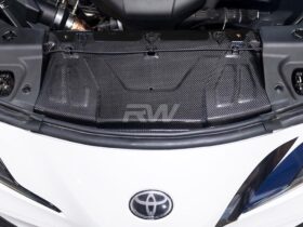 Brand: 2020-2025 Toyota 2020-2022 Toyota GR Supra Supra A90 Carbon Fiber Cooling Shroud