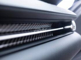 Brand: 2020-2025 Toyota 2020-2022 Toyota GR Supra Supra A90 Carbon Fiber Interior Vent Trim
