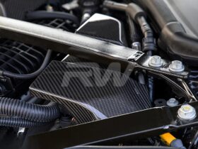 Brand: 2021-2025 BMW 2 Series G8X M2 M3 M4 Carbon Fiber Battery Terminal Cover