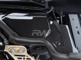 Brand: 2021-2025 BMW 2 Series G8X M2 M3 M4 CF Engine Cowl Panel Trim Set