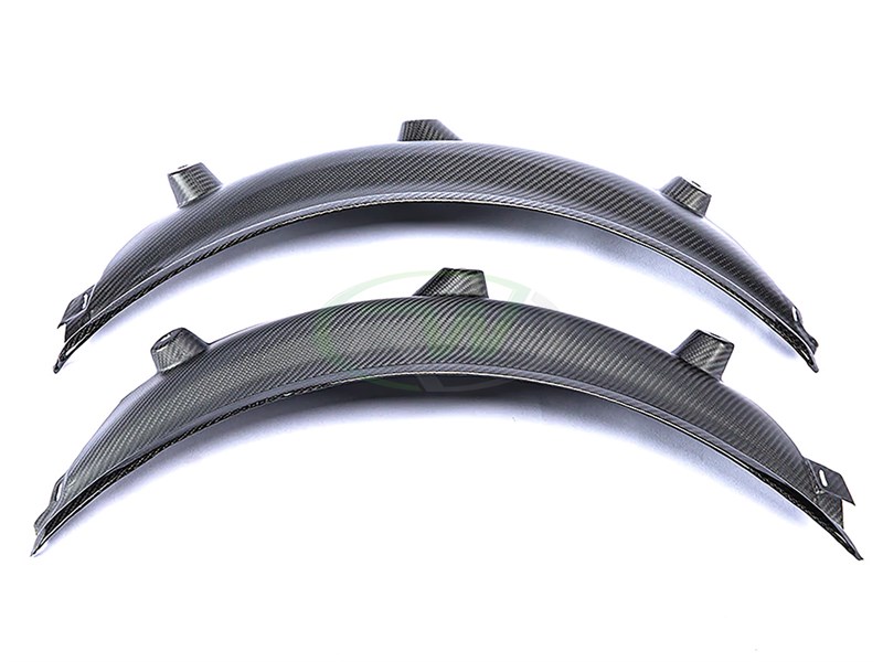Brand: 2021-2025 BMW 3 Series G80 M3 V1 Carbon Fiber Rear Wheel Arch Extensions