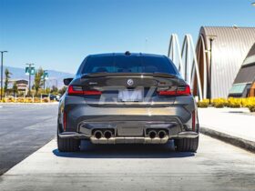 Brand: 2021-2025 BMW 3 Series G8X M3/M4 Carbon Fiber DTM Diffuser