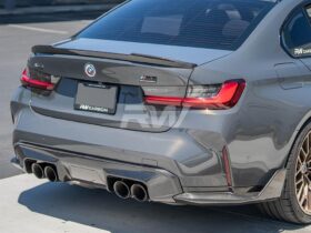 Brand: 2021-2025 BMW 3 Series G8X M3/M4 Carbon Fiber DTM Diffuser