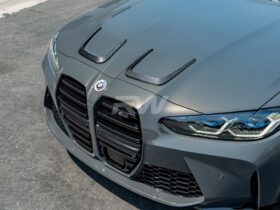 Brand: 2021-2025 BMW 3 Series G8x M3 M4 Carbon Fiber Hood Vent Trims