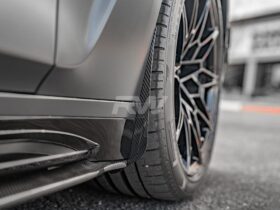 Brand: 2021-2025 BMW 3 Series G8X M3/M4 Carbon Fiber Splash Guards