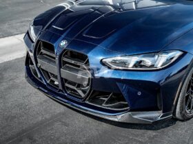 Brand: 2021-2025 BMW 3 Series G8X M3/M4 Performance Style CF Front Lip