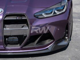 Brand: 2021-2025 BMW 3 Series G8X M3/M4 Performance Style CF Front Lip
