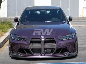 Brand: 2021-2025 BMW 3 Series G8X M3/M4 Performance Style CF Front Lip