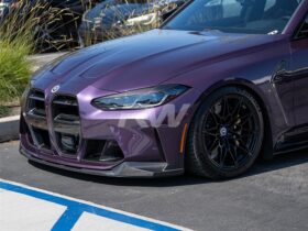 Brand: 2021-2025 BMW 3 Series G8X M3/M4 Performance Style CF Front Lip