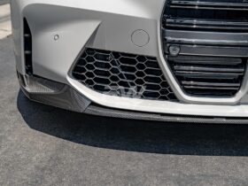 Brand: 2021-2025 BMW 3 Series G8X M3/M4 Performance Style CF Front Lip