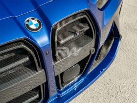 Brand: 2021-2025 BMW 3 Series G8X M3/M4 SQ Style Carbon Fiber Grille