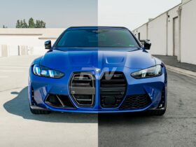 Brand: 2021-2025 BMW 3 Series G8X M3/M4 SQ Style Carbon Fiber Grille