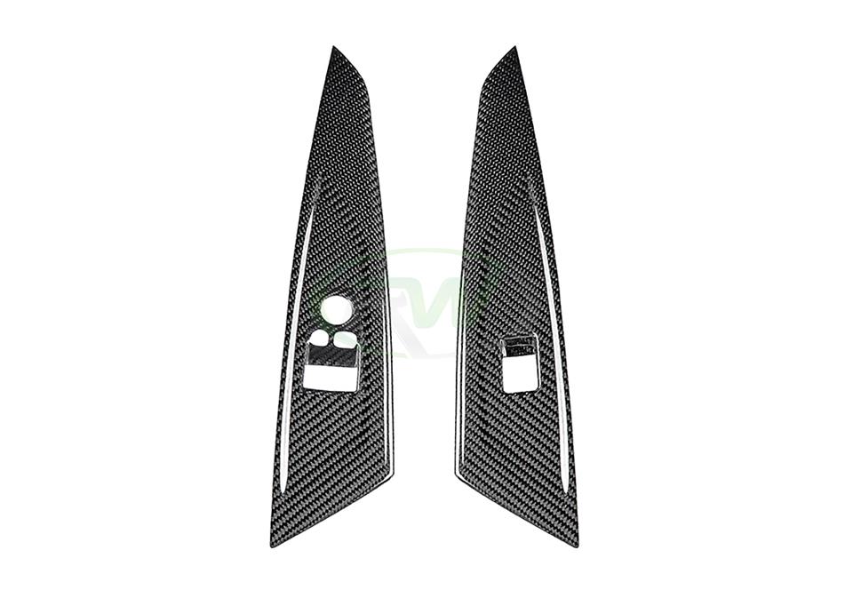 Brand: 2021-2025 BMW 4 Series G82 M4 Carbon Fiber Window Switch Panels