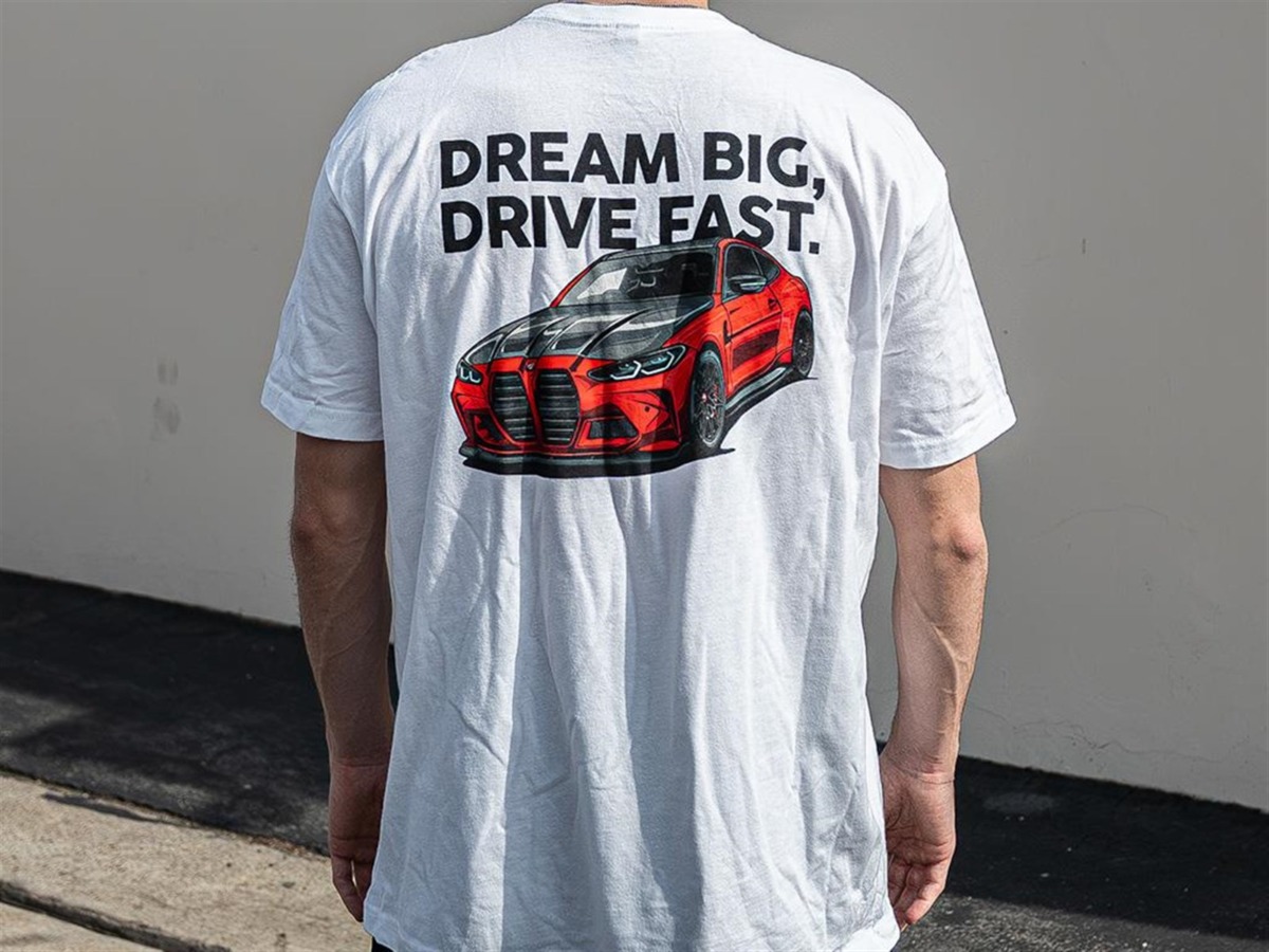 Brand: 2021-2025 BMW 4 Series RW Carbon White G82 M4 T Shirt