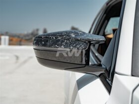 Brand: 2021-2025 BMW G8X Forged Carbon Mirror Cap Replacements