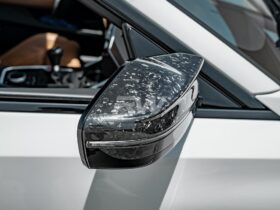 Brand: 2021-2025 BMW G8X Forged Carbon Mirror Cap Replacements