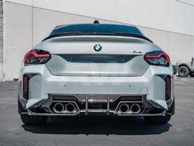 Brand: 2023-2025 BMW 2 Series G42 G87 M2 DTM Carbon Fiber Trunk Spoiler