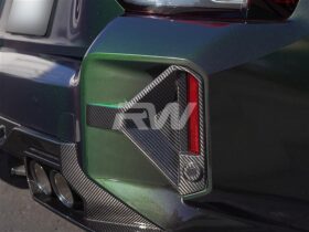 Brand: 2023-2025 BMW 2 Series G87 M2 Carbon Fiber DTM Rear Reflector Trim