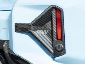 Brand: 2023-2025 BMW 2 Series G87 M2 Carbon Fiber DTM Rear Reflector Trim