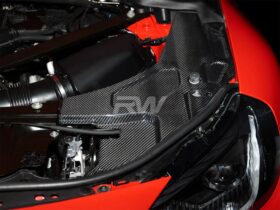 Brand: 2023-2025 BMW 2 Series G87 M2 Carbon Fiber Engine Bay Trim Set