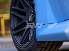 Brand: 2023-2025 BMW 2 Series G87 M2 Carbon Fiber Front Splash Guards