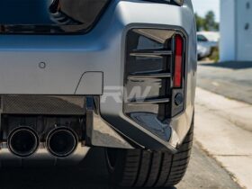 Brand: 2023-2025 BMW 2 Series G87 M2 CF Performance Style Rear Bumper Trim