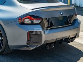 Brand: 2023-2025 BMW 2 Series G87 M2 CF Performance Style Rear Bumper Trim