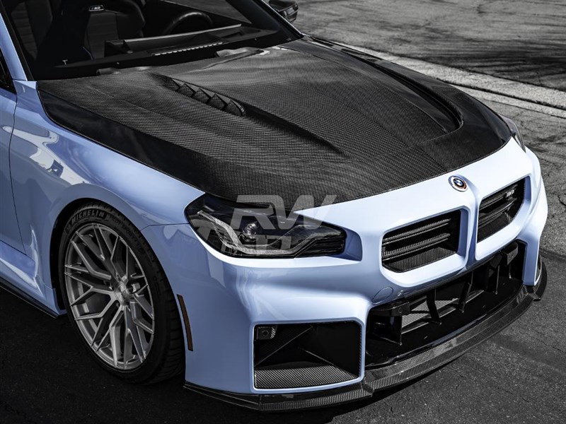Brand: 2023-2025 BMW 2 Series G87 M2 / G42 2 Series Carbon Fiber GTX Hood