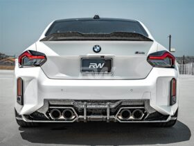 Brand: 2023-2025 BMW 2 Series G87 M2 G42 Forged Carbon Perf Style Trunk Spoiler