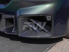 Brand: 2023-2025 BMW G87 Dual Slat Carbon Fiber Duct Trims
