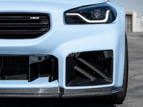 Brand: 2023-2025 BMW G87 Dual Slat Carbon Fiber Duct Trims