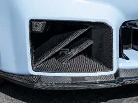 Brand: 2023-2025 BMW G87 Dual Slat Carbon Fiber Duct Trims