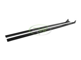 Brand: Audi 8v A3 S3 RS3 Carbon Fiber Side Skirt Extensions