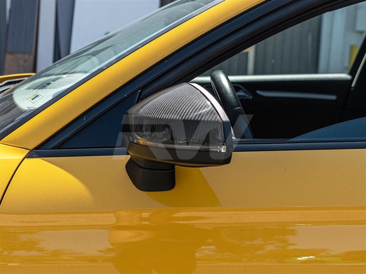 Brand: Audi 8V A3 S3 RS3 CF Mirror Cap Replacements