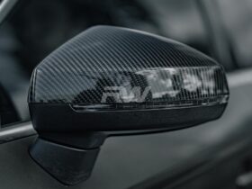 Brand: Audi 8V A3 S3 RS3 CF Mirror Cap Replacements