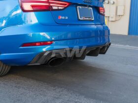 Brand: Audi 8V RS3 Carbon Fiber Rear Diffuser